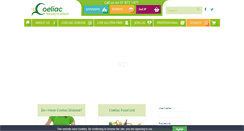 Desktop Screenshot of coeliac.ie